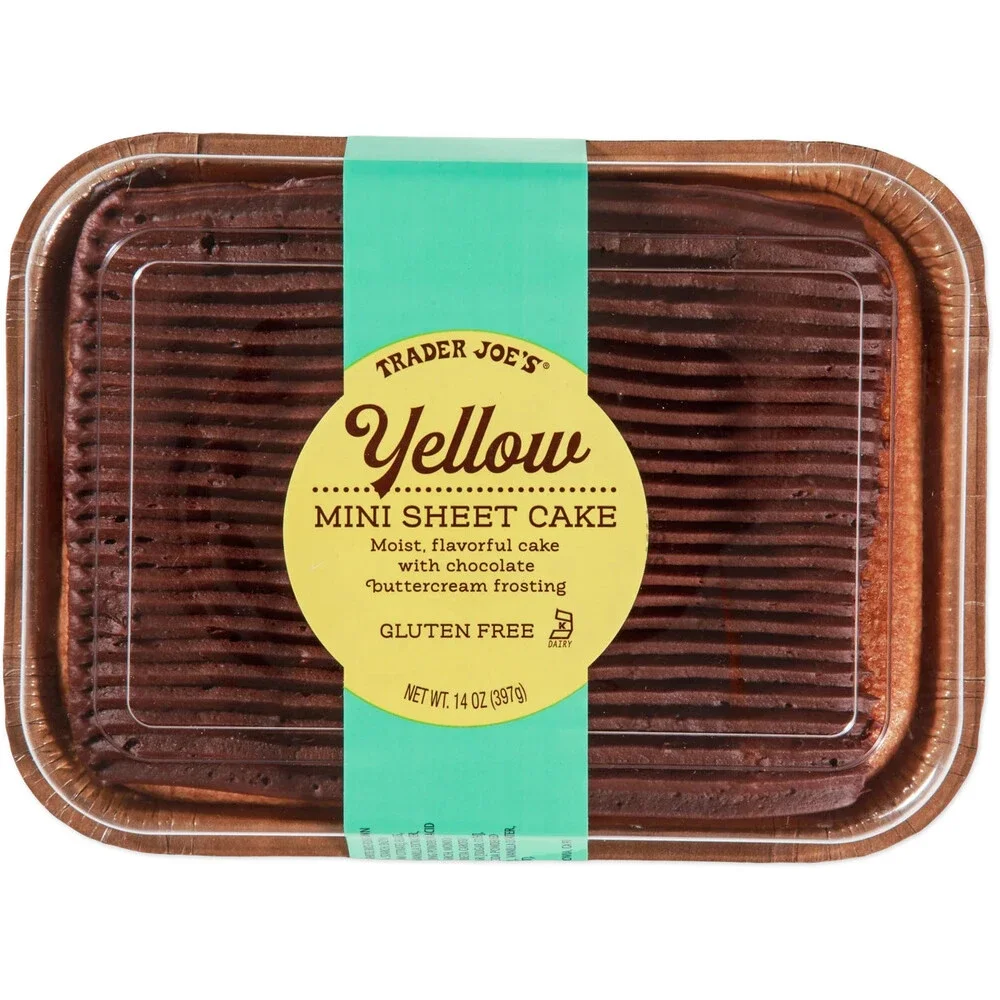 Trader Joe's — Yellow Mini Sheet Cake